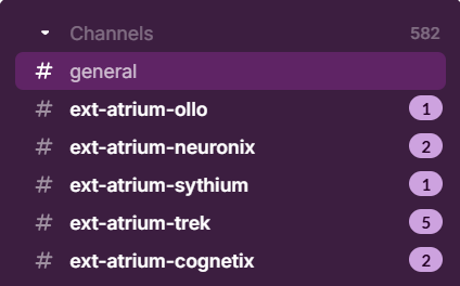 Slack channels